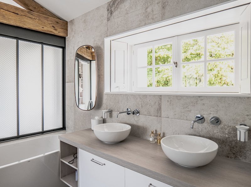 salle de bain sur mesure Montaigu vasque agencement