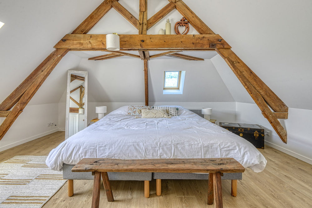 Chambre - gîte - Pouzauges - Décoration - Seconde main